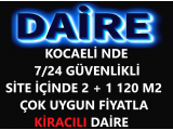 kocaeli de site içinde 21.000 tl kiracılı 2 + 1 temiz 120 m2 kombili daire