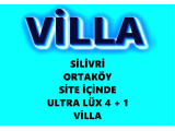 silivri ortaköy de ultra lüx oturuma hazır sıfır site içinde villa