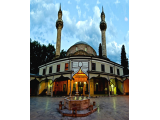 evliyalar şehri bursa da emirhan sultan HZ türbesinin yanı başında muhteşem şehir manzaralı komple bina