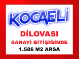 kocaeli dilovası organize sanayinin hemen yanı başında yakın zaman yatırımı için fırsat 1.586 m2 bağ vasfında arsa