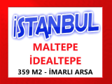 maltepe idealtepe de 359 m3 ticari imarlı kıymetli arazi